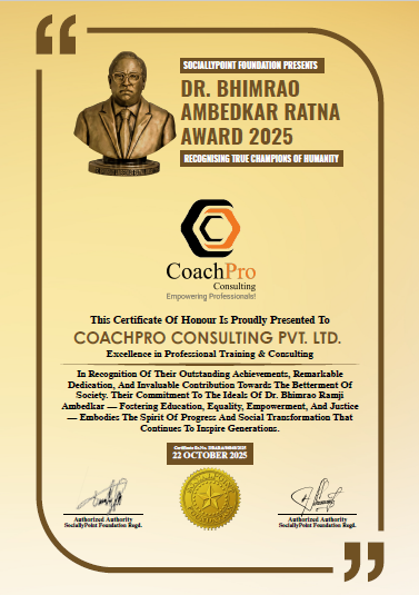CoachPro Global Bhimrao Ambedkar Award 2025