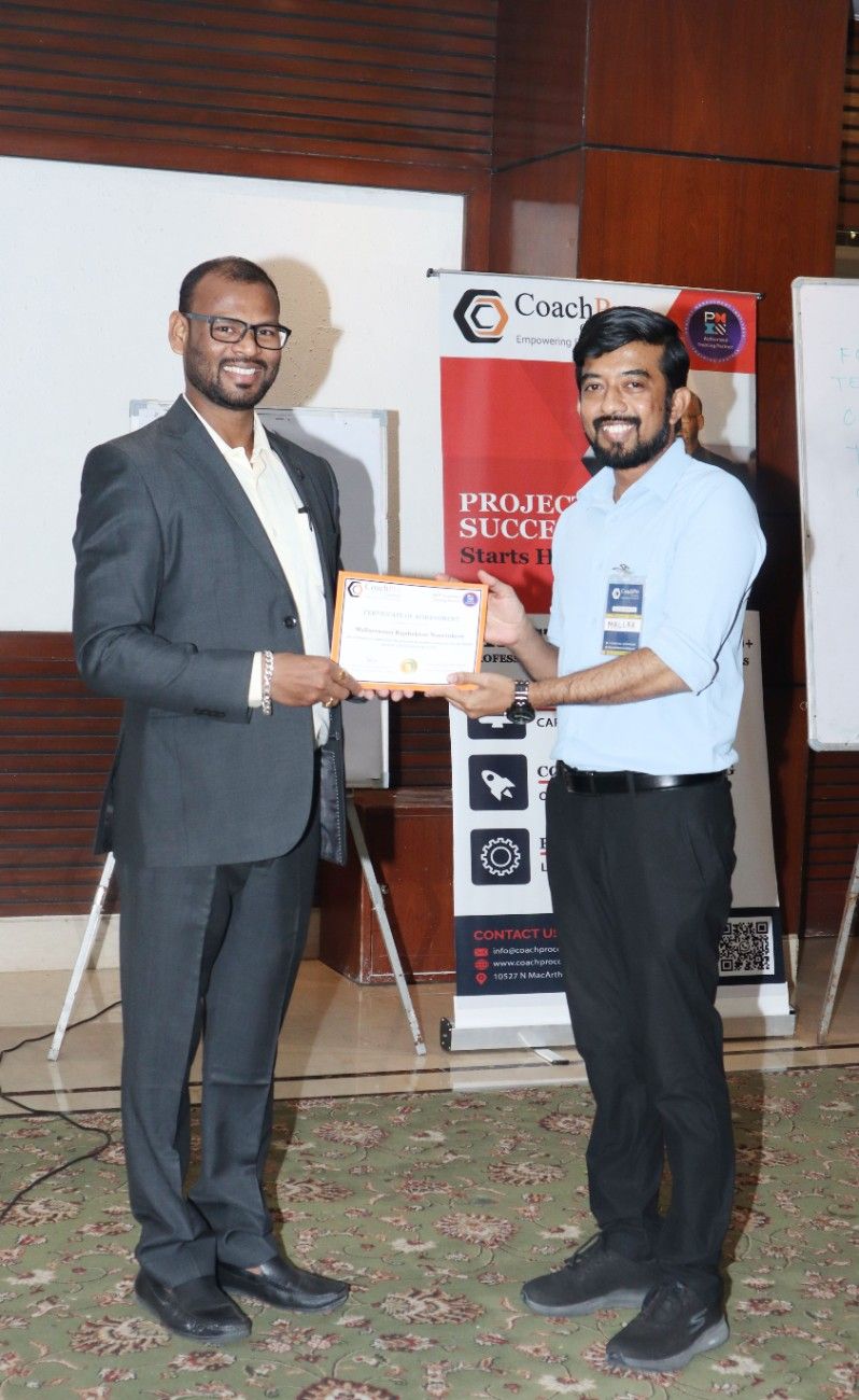 Intensive PMI certification training